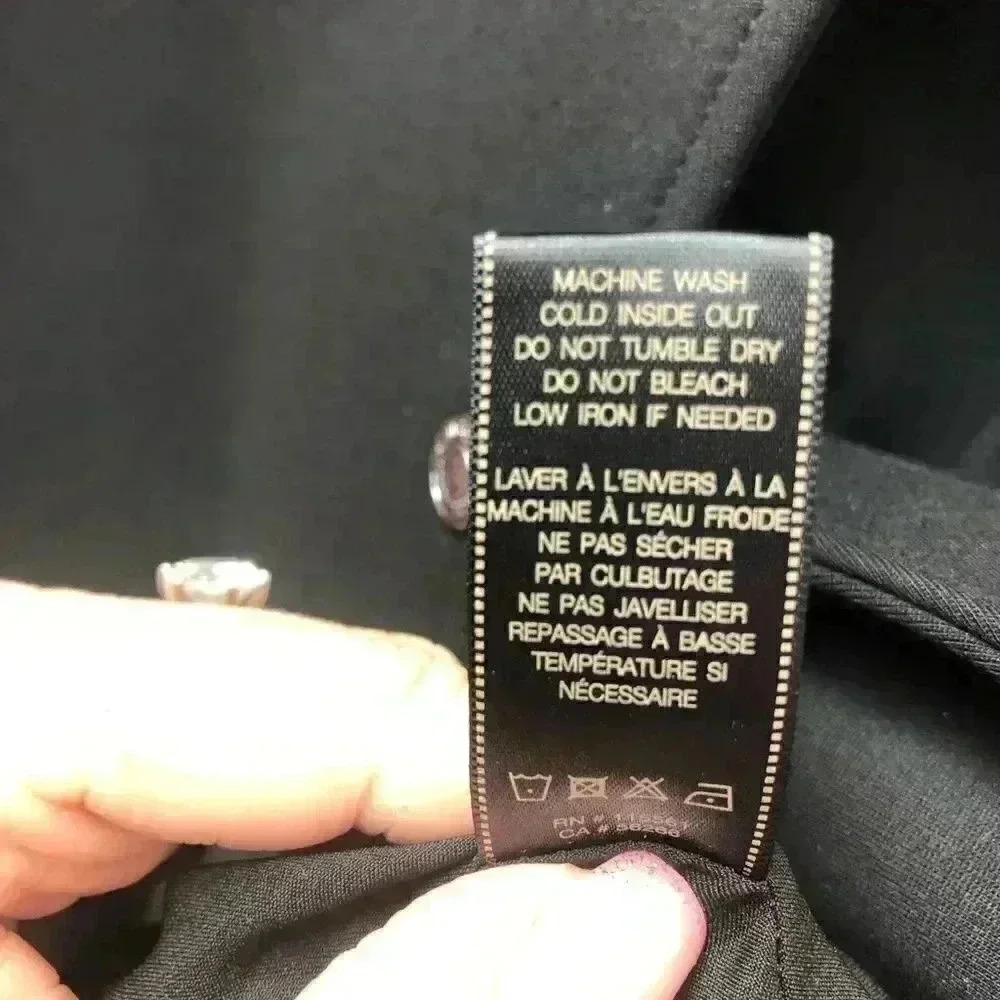 7 for all Mankind Black Jacket - Picture 3 of 6